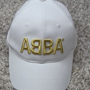 Official ABBA Voyage White & Gold Embroidered Hat 🎤